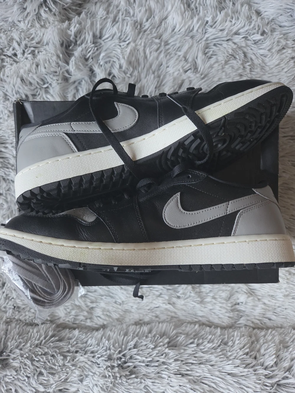 Air Jordan 1 Low G Golf Shadow Black Grey Men's Size 12 DD9315-001